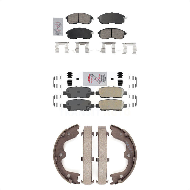 Transit Auto KNN-100605 Disc Brake Pad for 2002-2006 Nissan Altima, INFINITI G35, Nissan 350Z - Front and Rear