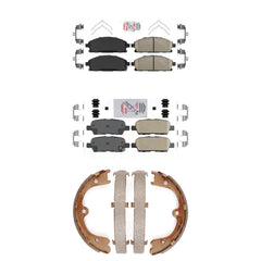 Transit Auto KNN-100611 Disc Brake Pad for 2004-2005 Nissan Quest - Front and Rear
