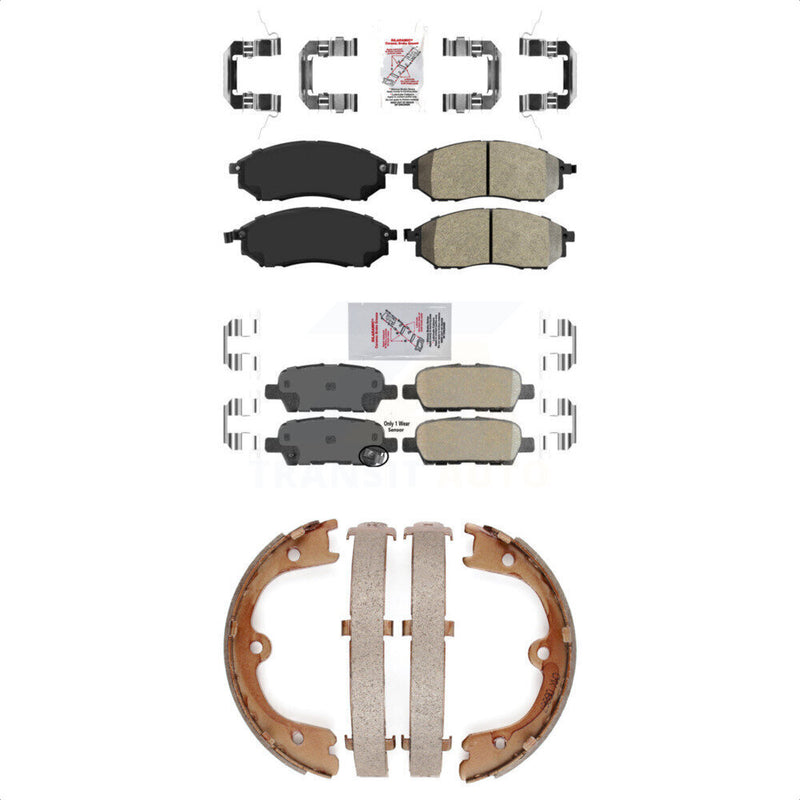 Transit Auto KNN-100614 Disc Brake Pad for 2006-2008 INFINITI FX35, INFINITI FX45 - Front and Rear