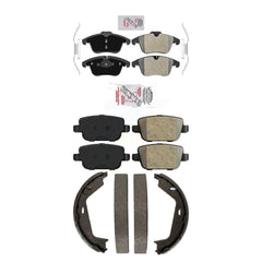 Transit Auto KNN-100619 Disc Brake Pad for 2007-2009 Volvo S80 - Front and Rear