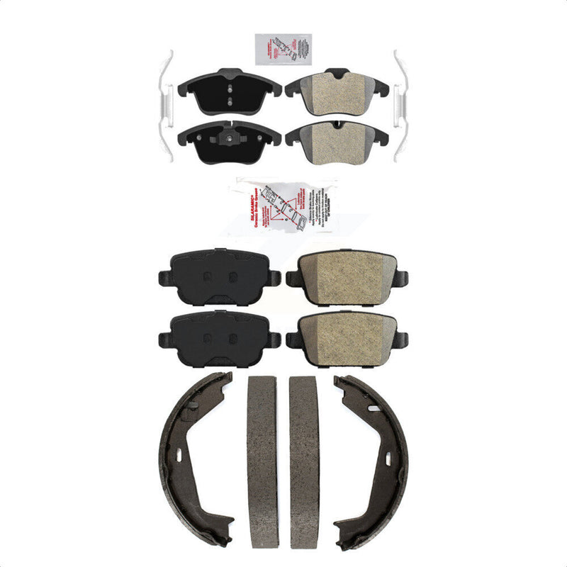 Transit Auto KNN-100619 Disc Brake Pad for 2007-2009 Volvo S80 - Front and Rear