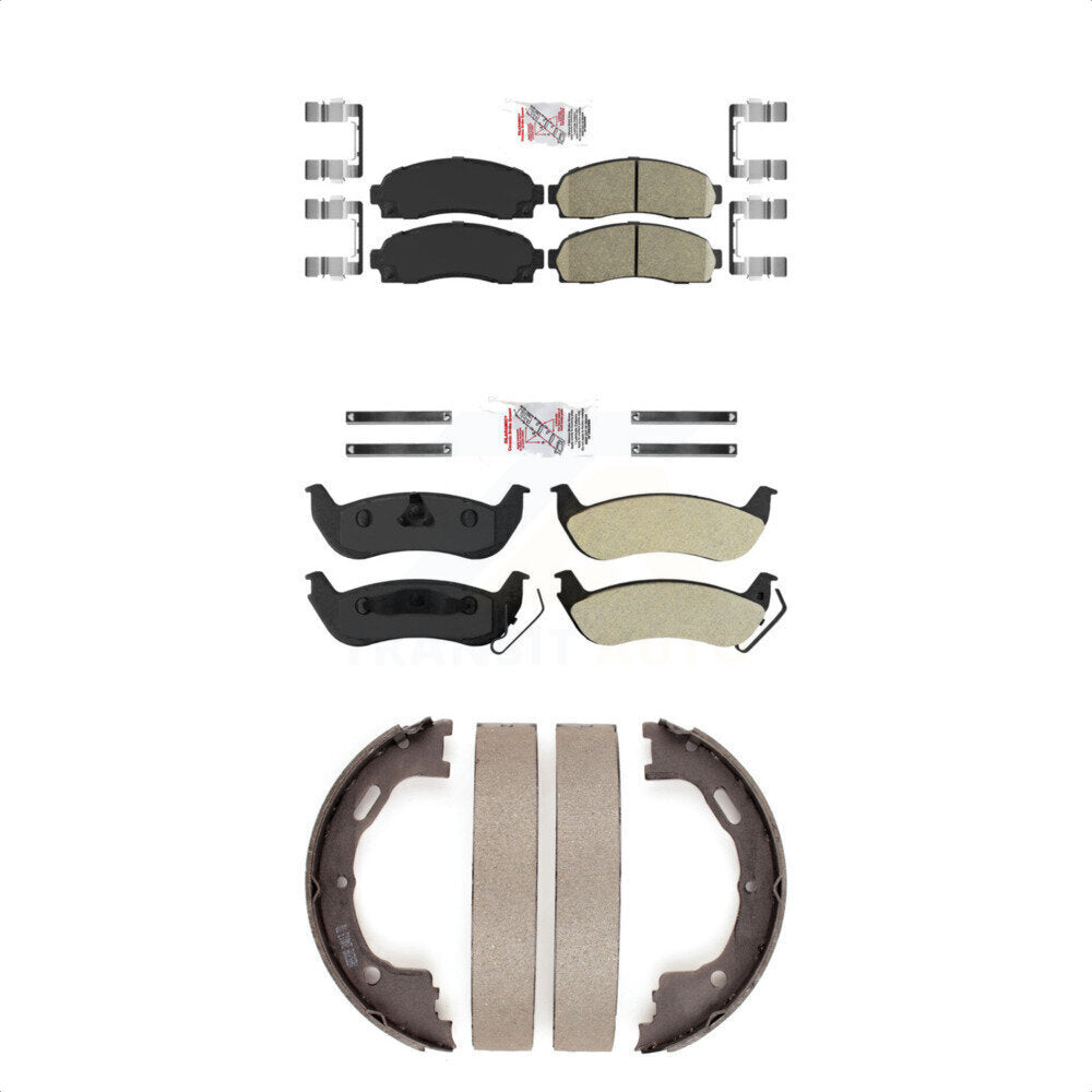 Transit Auto KNN-100620 Disc Brake Pad for 2010-2011 Ford Ranger, Mazda B2300 - Front and Rear