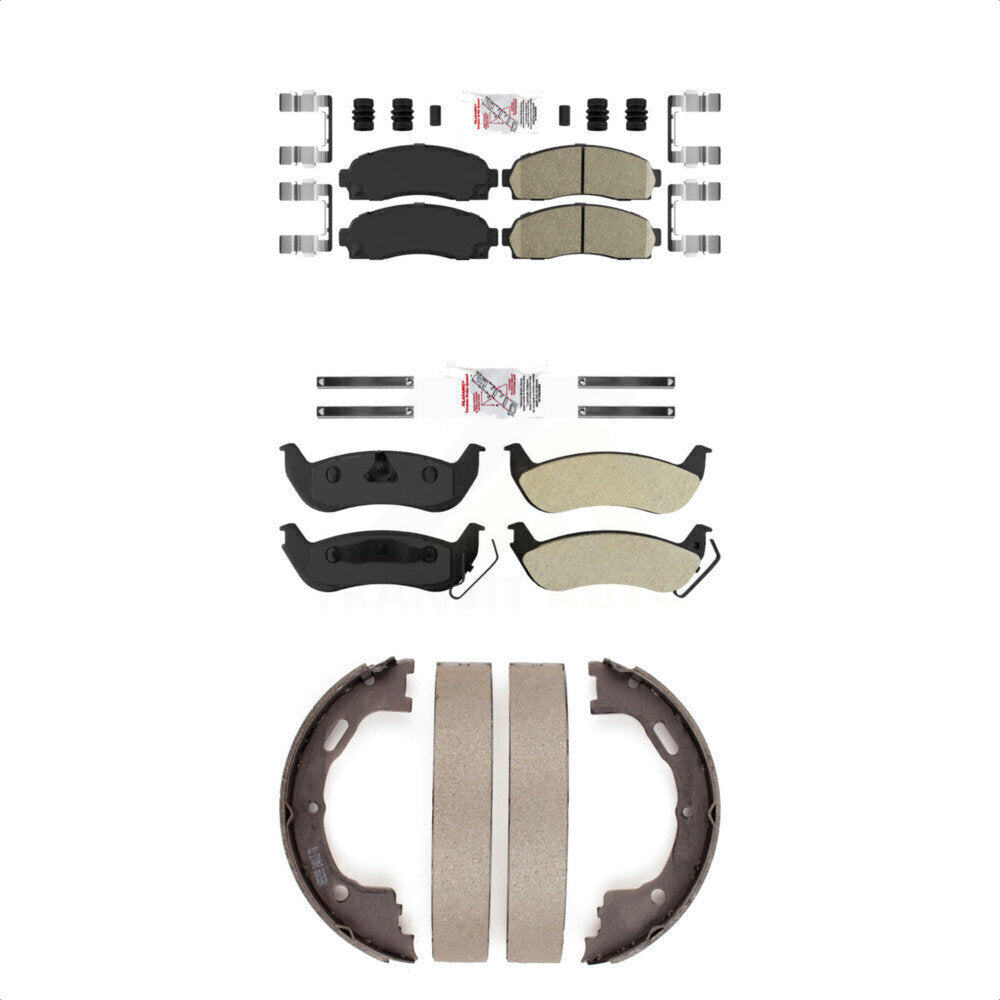 Transit Auto KNN-100621 Disc Brake Pad for 2010-2011 Ford Ranger, Mazda B2300 - Front and Rear
