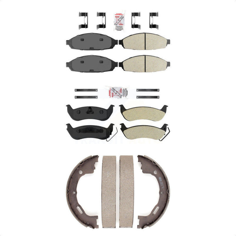 Transit Auto KNN-100622 Disc Brake Pad for 2003-2004 Ford Crown Victoria, Mercury Grand Marquis, Mercury Marauder - Front and Rear