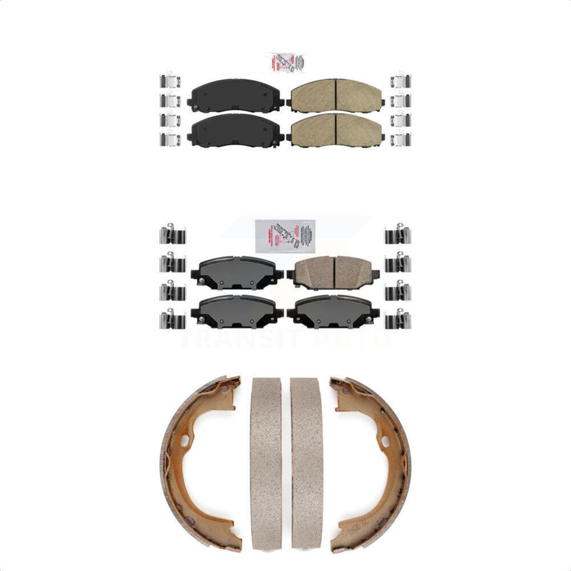 Transit Auto KNN-100624 Disc Brake Pad for 2022 Jeep Wrangler - Front and Rear