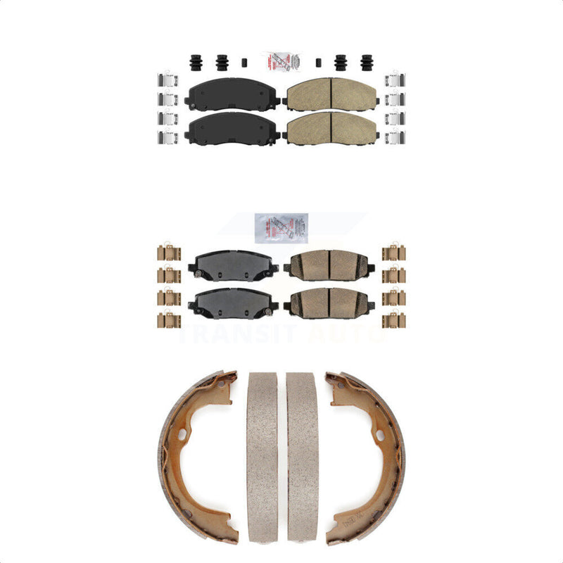 Transit Auto KNN-100625 Disc Brake Pad for 2018-2022 Jeep Wrangler - Front and Rear