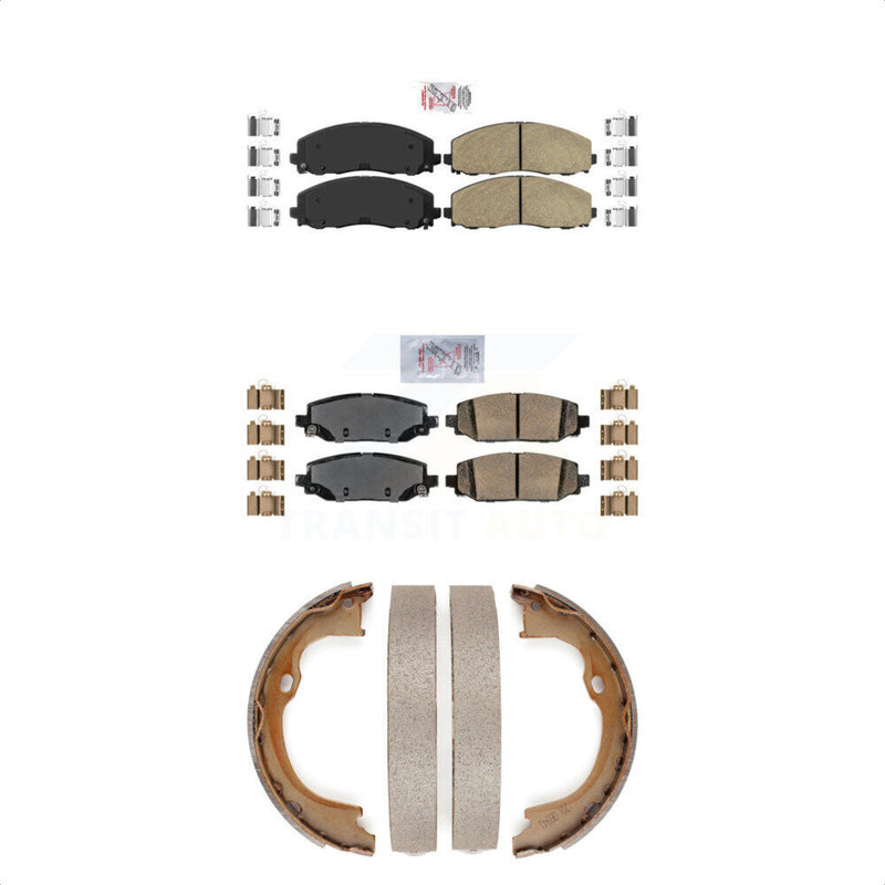 Transit Auto KNN-100626 Disc Brake Pad for 2018-2022 Jeep Wrangler - Front and Rear