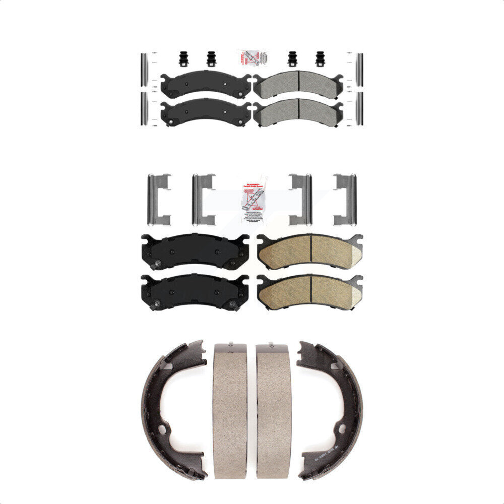 Transit Auto KNN-100627 Disc Brake Pad for 2007-2013 Chevrolet Silverado 2500 HD, Chevrolet Suburban 2500 and More - Front and Rear