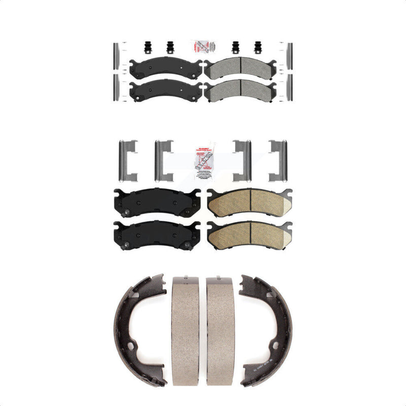 Transit Auto KNN-100627 Disc Brake Pad for 2007-2013 Chevrolet Silverado 2500 HD, Chevrolet Suburban 2500 and More - Front and Rear