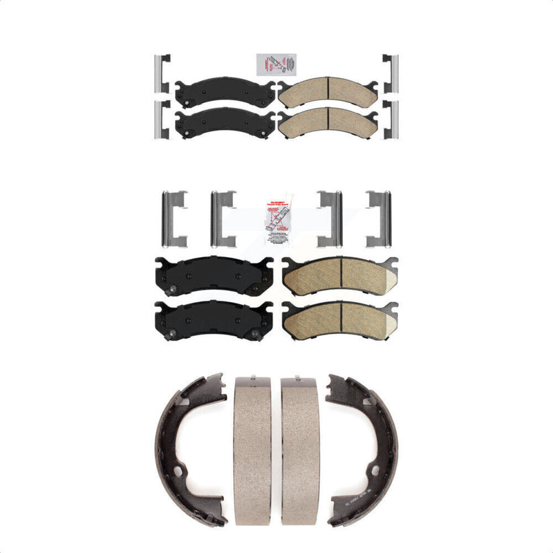 Transit Auto KNN-100628 Disc Brake Pad for 2007-2013 Chevrolet Silverado 2500 HD, Chevrolet Suburban 2500 and More - Front and Rear