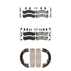Transit Auto KNN-100629 Disc Brake Pad for 2007-2013 Chevrolet Silverado 2500 HD, Chevrolet Suburban 2500 and More - Front and Rear