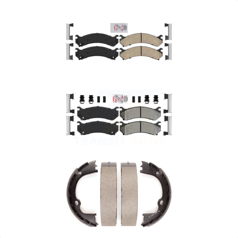 Transit Auto KNN-100630 Disc Brake Pad for 2007-2013 Chevrolet Silverado 2500 HD, Chevrolet Suburban 2500 and More - Front and Rear