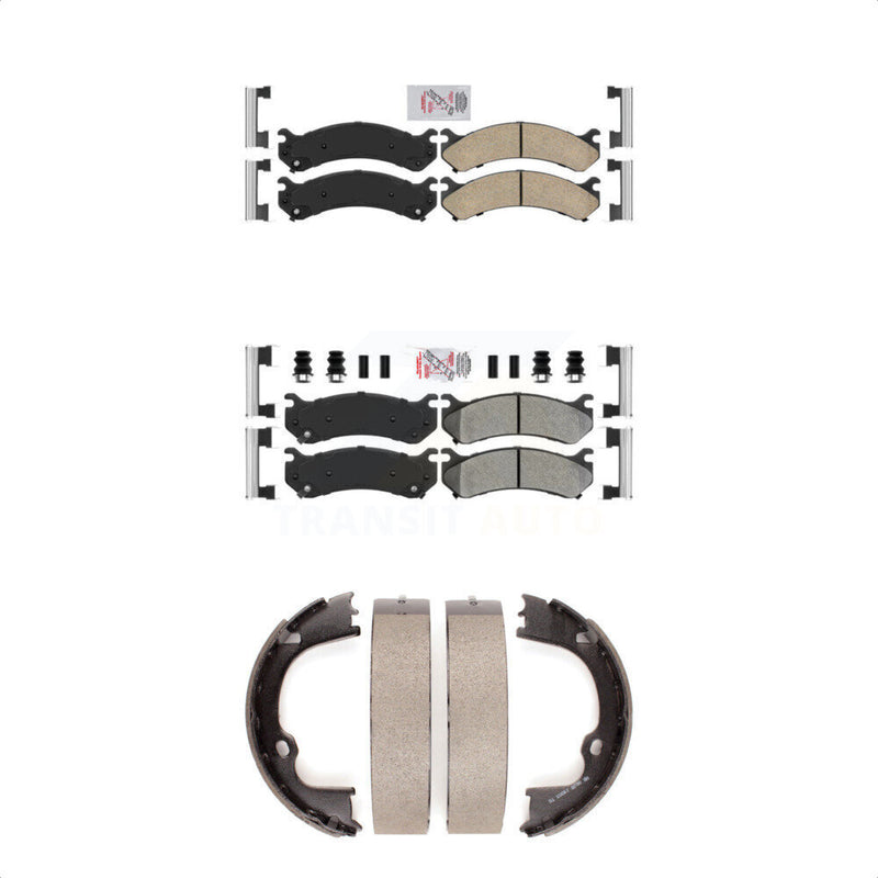 Transit Auto KNN-100630 Disc Brake Pad for 2007-2013 Chevrolet Silverado 2500 HD, Chevrolet Suburban 2500 and More - Front and Rear