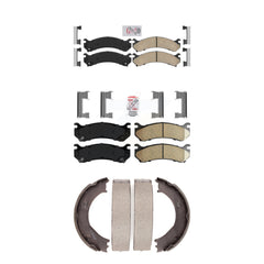 Transit Auto KNN-100632 Disc Brake Pad for 1999-2010 GMC Sierra 3500 HD, Chevrolet Silverado 1500 HD Classic and More - Front and Rear