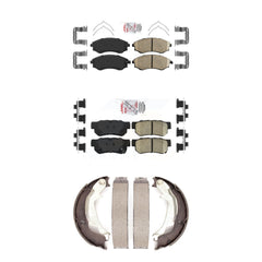 Transit Auto KNN-100646 Disc Brake Pad for 1999-2004 Hyundai Sonata, Kia Optima - Front and Rear