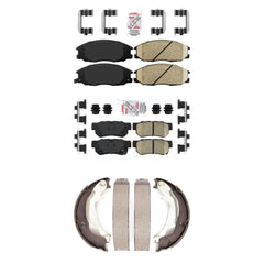 Transit Auto KNN-100647 Disc Brake Pad for 2001-2005 Hyundai XG350, Hyundai XG300 - Front and Rear
