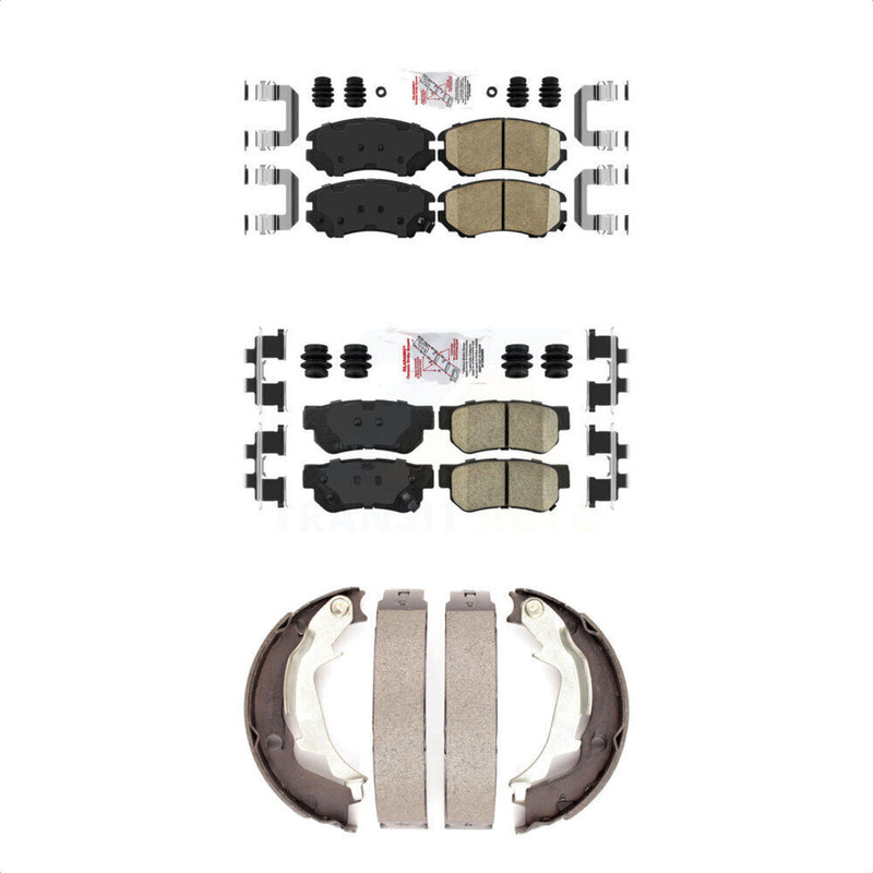 Transit Auto KNN-100649 Disc Brake Pad for 2003-2006 Hyundai Sonata, Kia Optima - Front and Rear