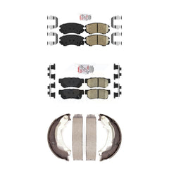 Transit Auto KNN-100652 Disc Brake Pad for 2003-2006 Hyundai Sonata, Kia Optima - Front and Rear