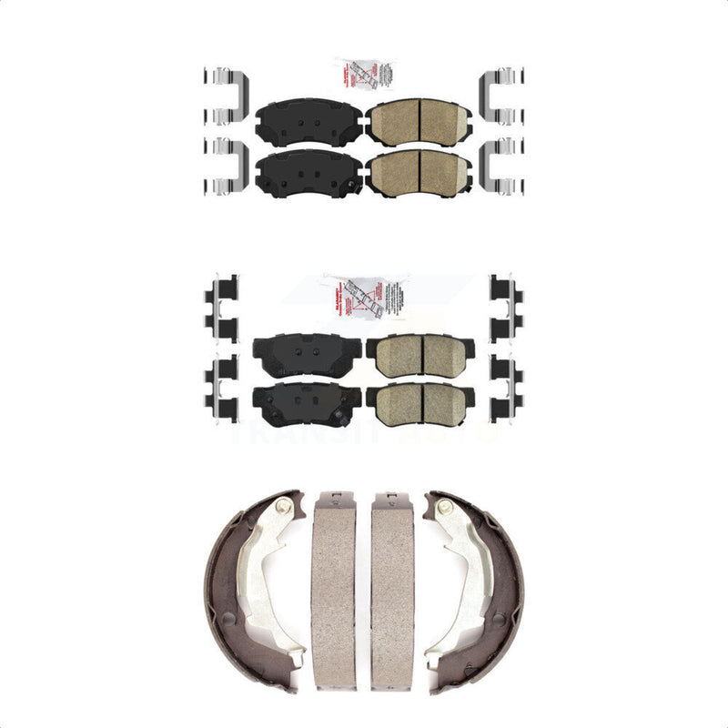 Transit Auto KNN-100652 Disc Brake Pad for 2003-2006 Hyundai Sonata, Kia Optima - Front and Rear