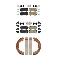 Transit Auto KNN-100653 Disc Brake Pad for 2005-2010 Hyundai Elantra, Hyundai Sonata and More - Front and Rear