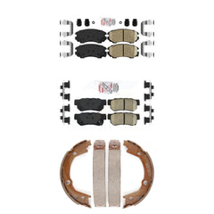 Transit Auto KNN-100657 Disc Brake Pad for 2005-2010 Hyundai Elantra, Hyundai Sonata and More - Front and Rear
