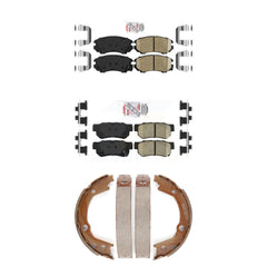 Transit Auto KNN-100658 Disc Brake Pad for 2005-2010 Hyundai Elantra, Hyundai Sonata and More - Front and Rear