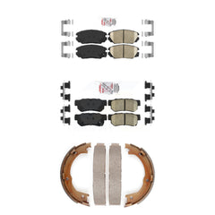 Transit Auto KNN-100663 Disc Brake Pad for 2006-2009 Hyundai Azera - Front and Rear