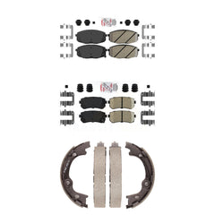 Transit Auto KNN-100674 Disc Brake Pad for 2009-2011 Hyundai Elantra - Front and Rear