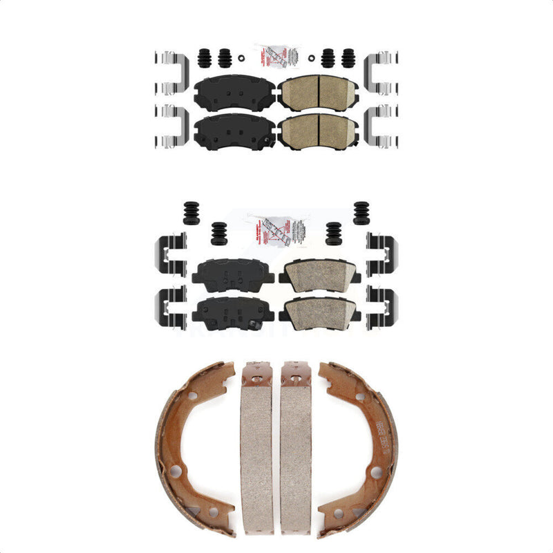 Transit Auto KNN-100677 Disc Brake Pad for 2010 Hyundai Elantra - Front and Rear
