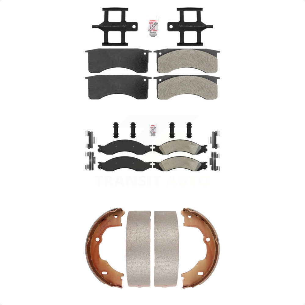 Transit Auto KNN-100688 Disc Brake Pad for 2009 Chevrolet C4500 Kodiak, GMC C4500 Topkick, GMC C5500 Topkick - Front and Rear