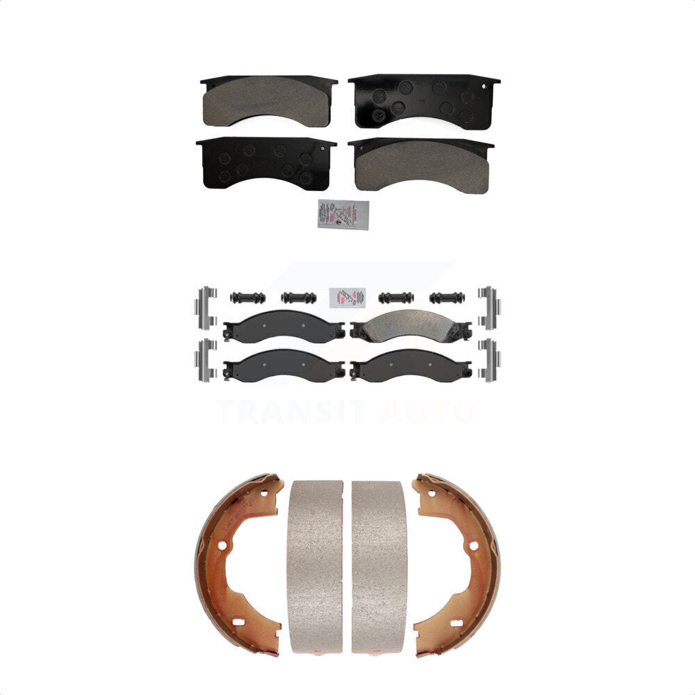 Transit Auto KNN-100689 Disc Brake Pad for 2009 Chevrolet C4500 Kodiak, GMC C4500 Topkick, GMC C5500 Topkick - Front and Rear