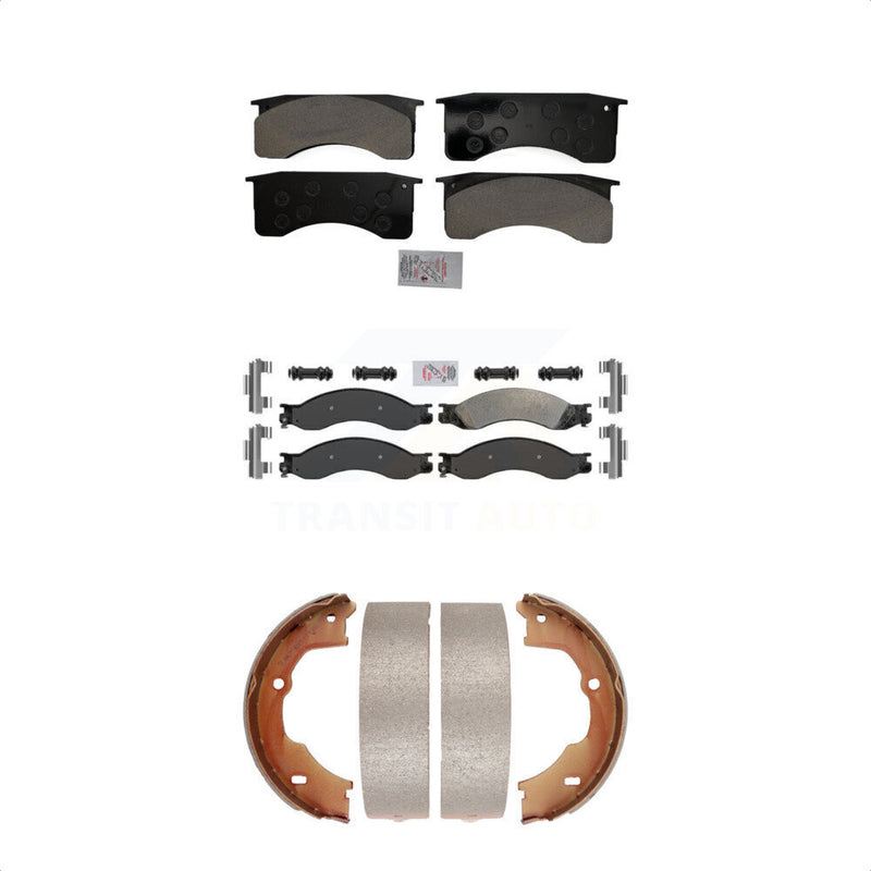Transit Auto KNN-100689 Disc Brake Pad for 2009 Chevrolet C4500 Kodiak, GMC C4500 Topkick, GMC C5500 Topkick - Front and Rear