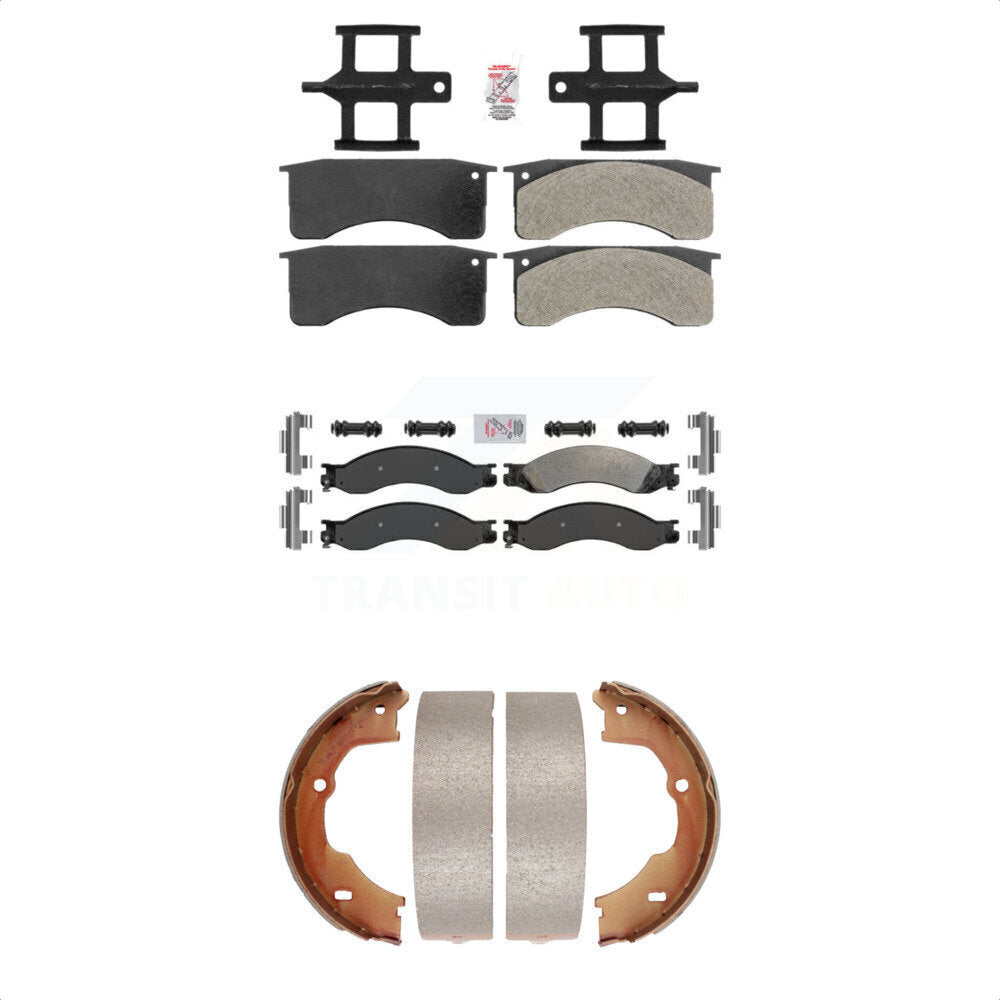 Transit Auto KNN-100690 Disc Brake Pad for 2009 Chevrolet C4500 Kodiak, GMC C4500 Topkick, GMC C5500 Topkick - Front and Rear