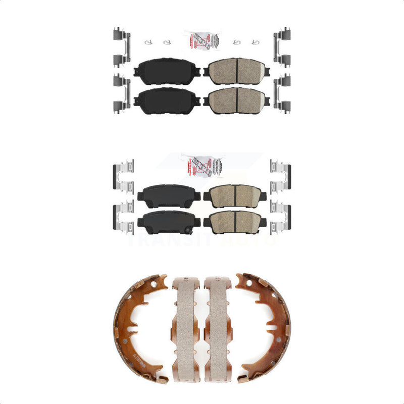 Transit Auto KNN-100691 Disc Brake Pad for 2004-2010 Toyota Sienna - Front and Rear