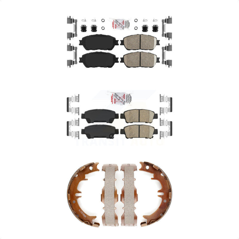 Transit Auto KNN-100692 Disc Brake Pad for 2004-2010 Toyota Sienna - Front and Rear