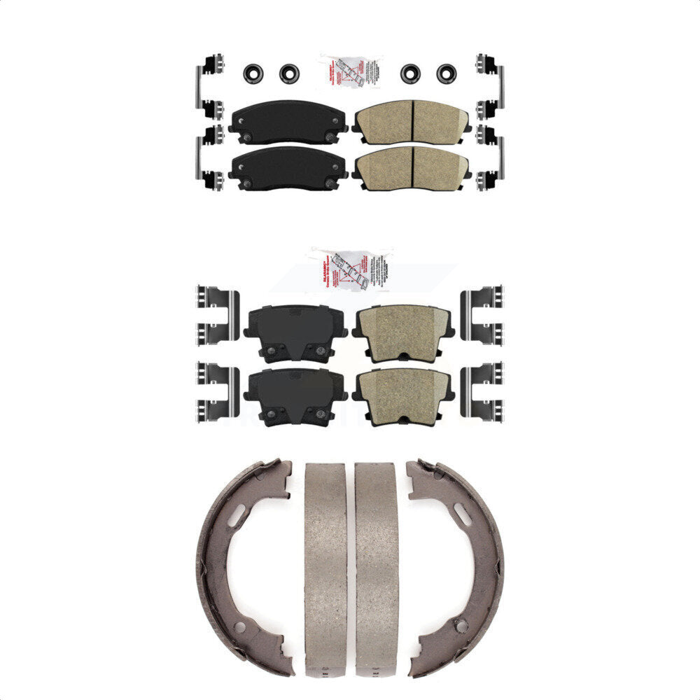 Transit Auto KNN-100699 Disc Brake Pad for 2005-2021 Dodge Charger, Dodge Challenger and More - Front and Rear