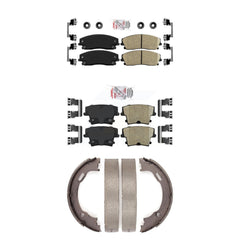 Transit Auto KNN-100699 Disc Brake Pad for 2005-2021 Dodge Charger, Dodge Challenger and More - Front and Rear