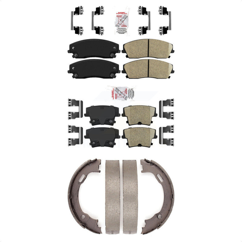Transit Auto KNN-100700 Disc Brake Pad for 2005-2021 Dodge Charger, Dodge Challenger and More - Front and Rear