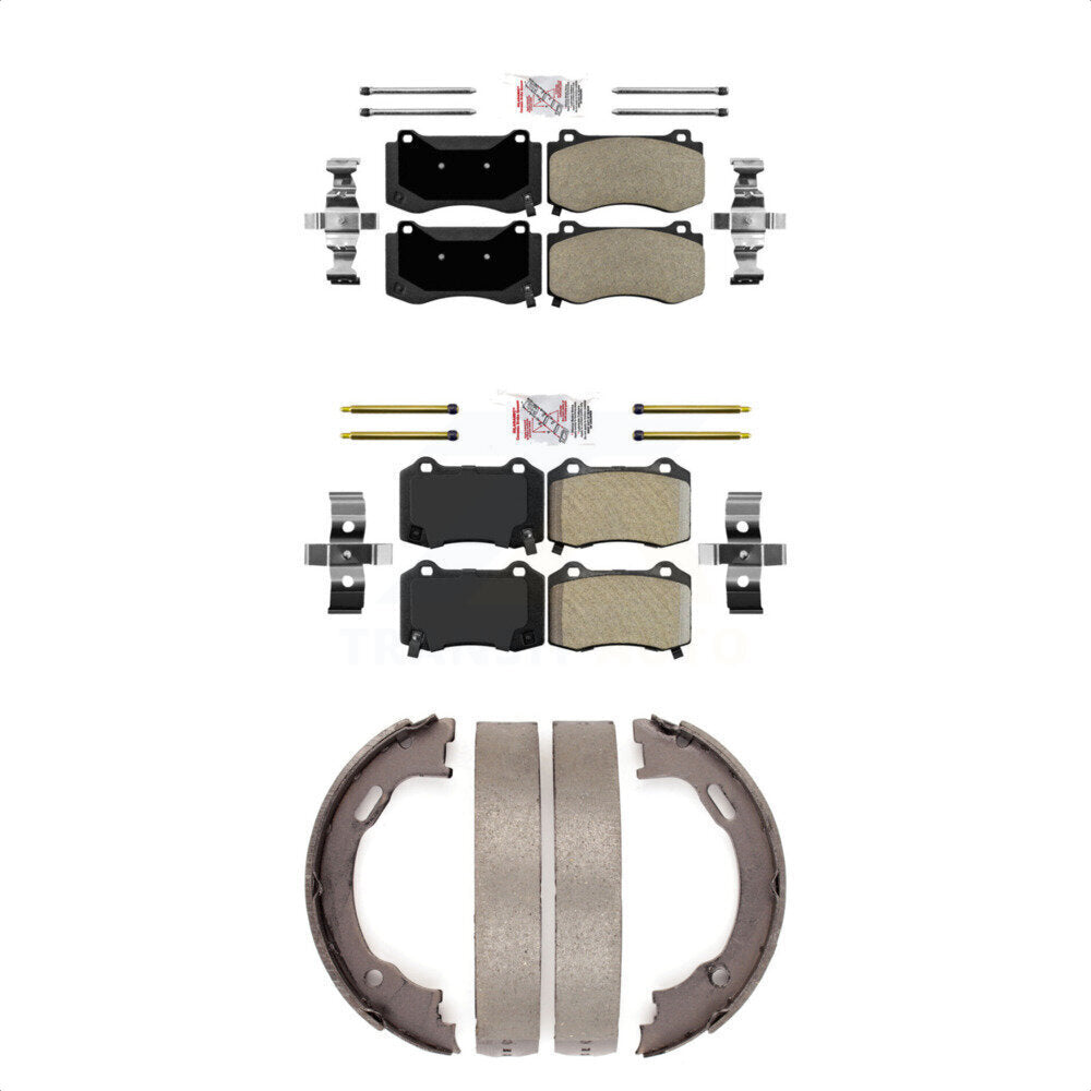 Transit Auto KNN-100701 Disc Brake Pad for 2005-2021 Dodge Challenger, Dodge Charger and More - Front and Rear