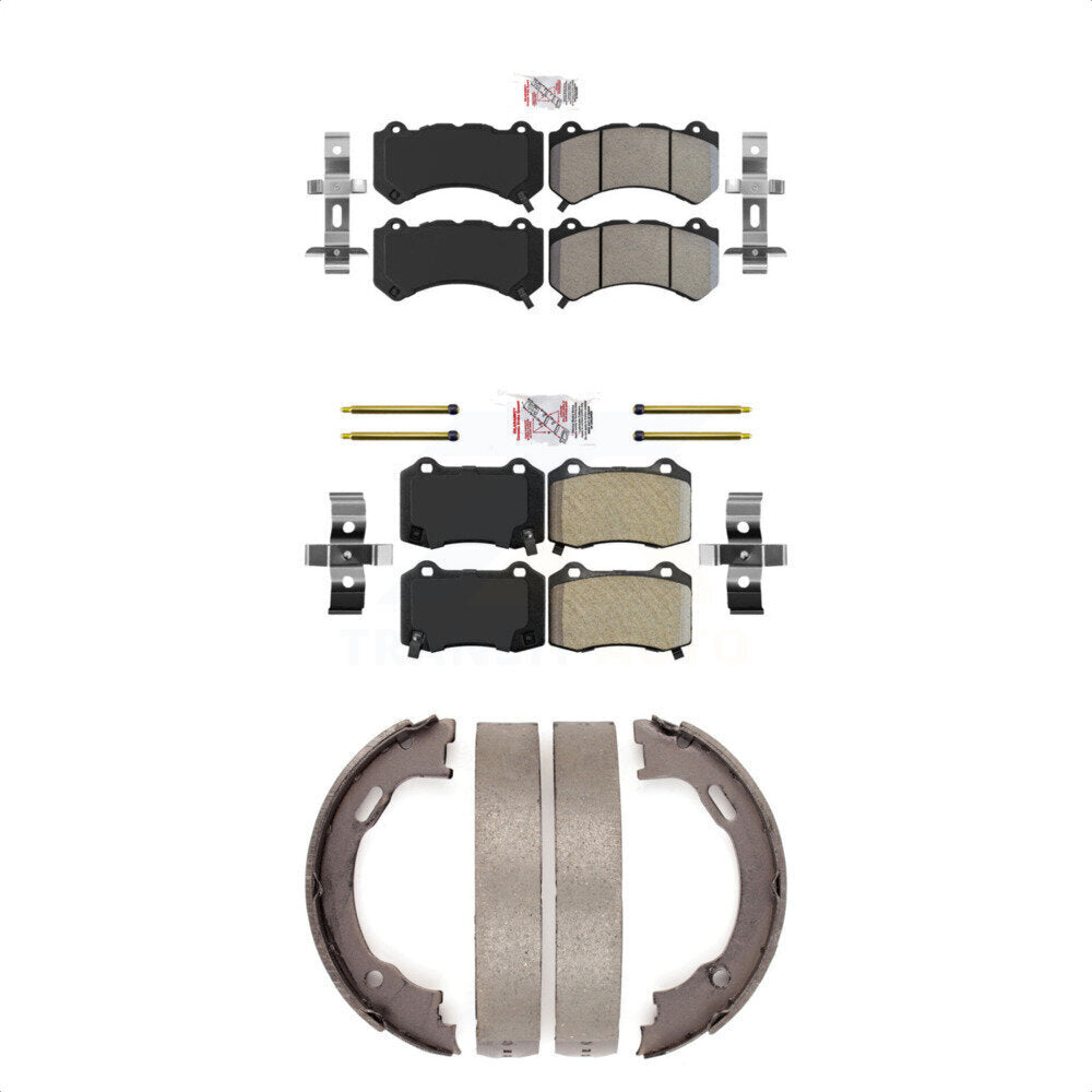 Transit Auto KNN-100709 Disc Brake Pad for 2015-2021 Dodge Challenger, Dodge Charger - Front and Rear