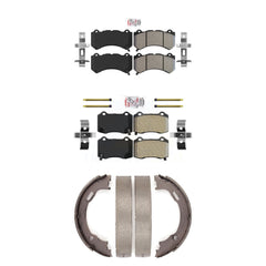 Transit Auto KNN-100709 Disc Brake Pad for 2015-2021 Dodge Challenger, Dodge Charger - Front and Rear