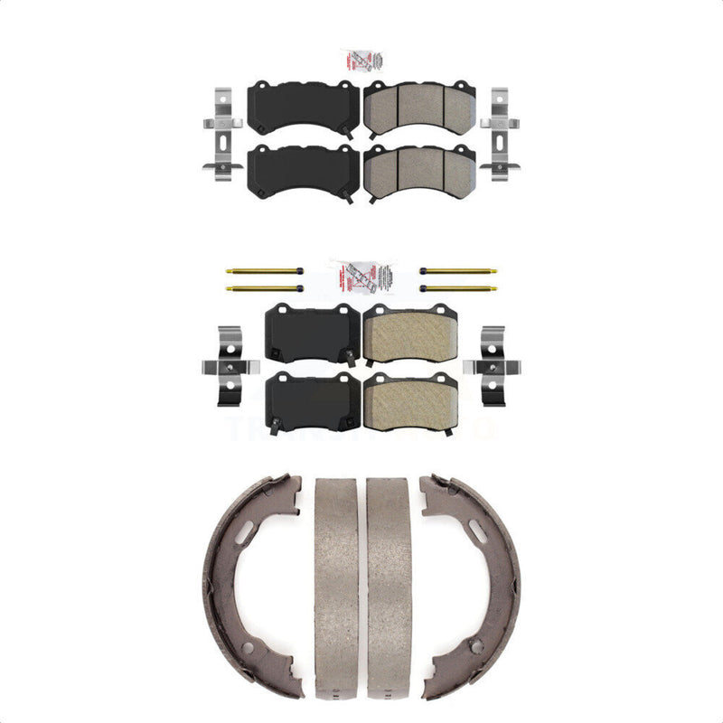 Transit Auto KNN-100709 Disc Brake Pad for 2015-2021 Dodge Challenger, Dodge Charger - Front and Rear