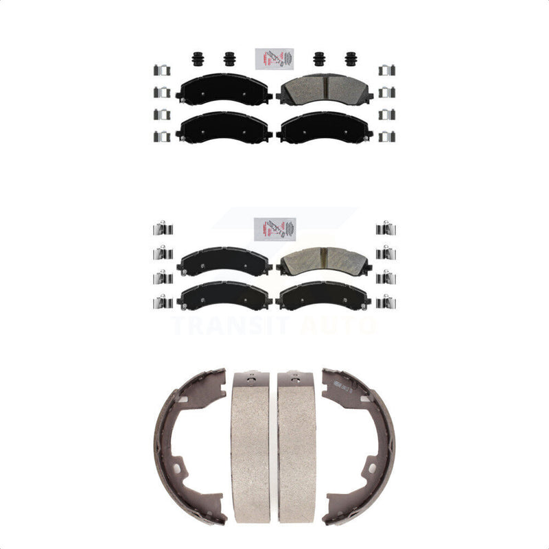 Transit Auto KNN-100710 Disc Brake Pad for 2019-2021 Ram 3500 - Front and Rear