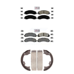 Transit Auto KNN-100713 Disc Brake Pad for 2019-2021 Ram 2500, Ram 3500 - Front and Rear