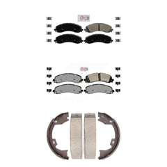 Transit Auto KNN-100715 Disc Brake Pad for 2019-2021 Ram 2500, Ram 3500 - Front and Rear