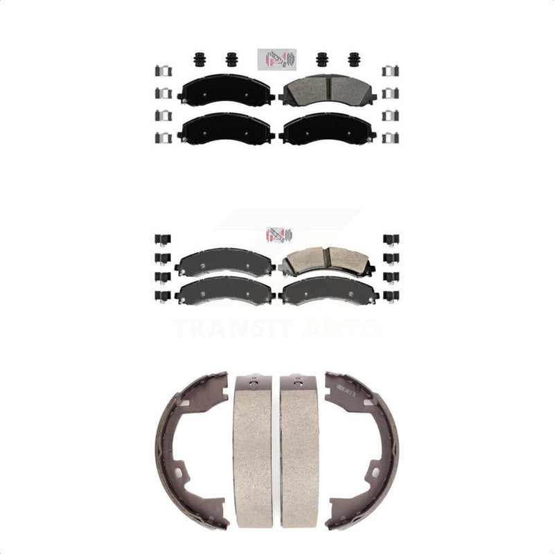 Transit Auto KNN-100716 Disc Brake Pad for 2019-2021 Ram 3500 - Front and Rear