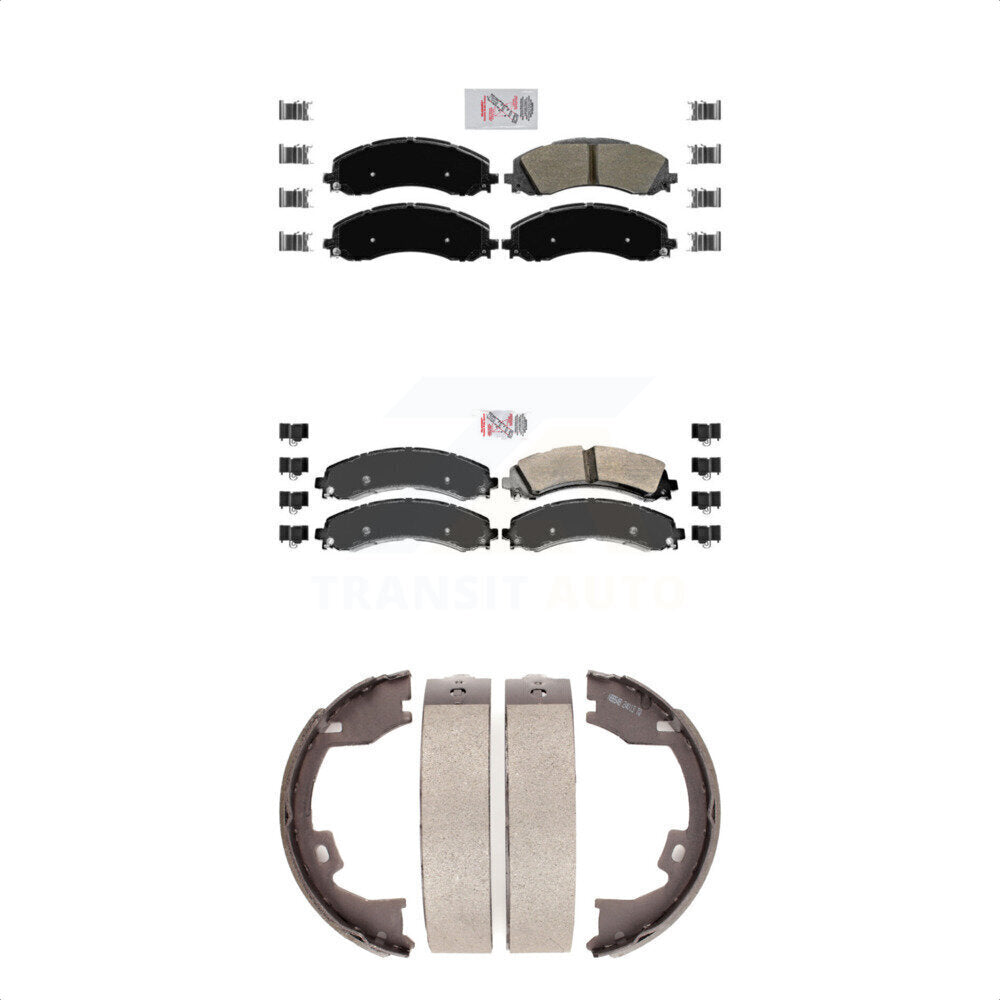 Transit Auto KNN-100717 Disc Brake Pad for 2019-2021 Ram 3500 - Front and Rear