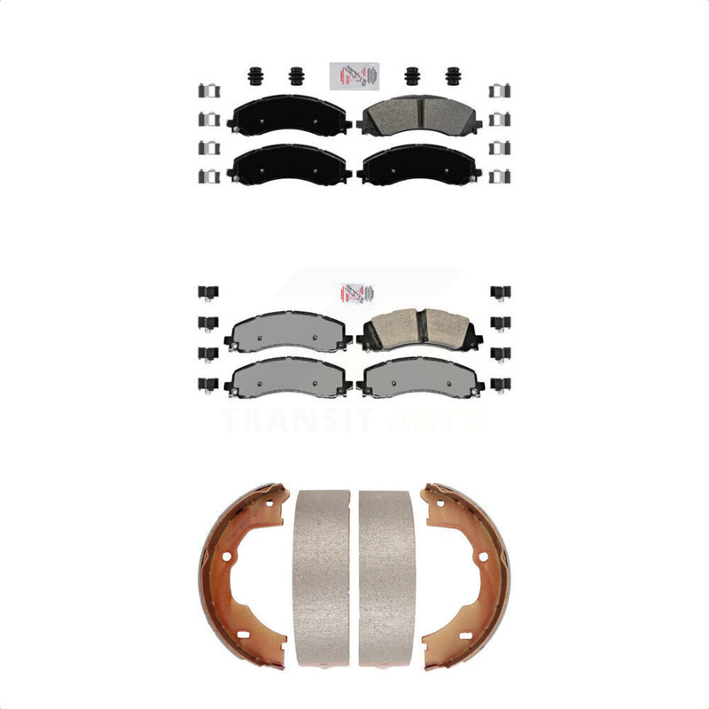 Transit Auto KNN-100720 Disc Brake Pad for 2021 Ram 3500 - Front and Rear