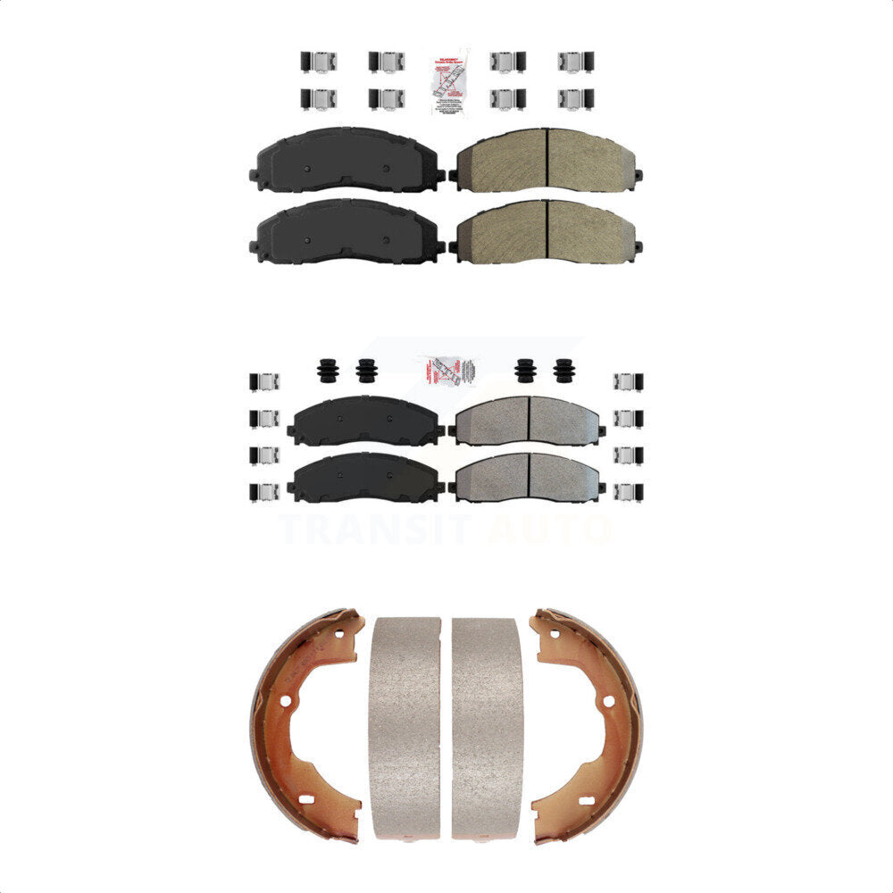 Transit Auto KNN-100722 Disc Brake Pad for 2013-2016 Ford F-450 Super Duty - Front and Rear