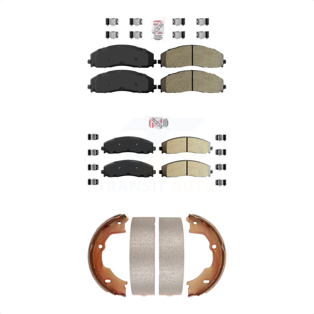 Transit Auto KNN-100724 Disc Brake Pad for 2013-2016 Ford F-450 Super Duty - Front and Rear